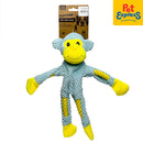 Playtime Monkey Rope Dog Toy Blue