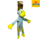 Playtime Monkey Rope Dog Toy Blue