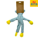 Playtime Monkey Rope Dog Toy Blue