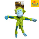 Playtime Monkey Rope Dog Toy Green