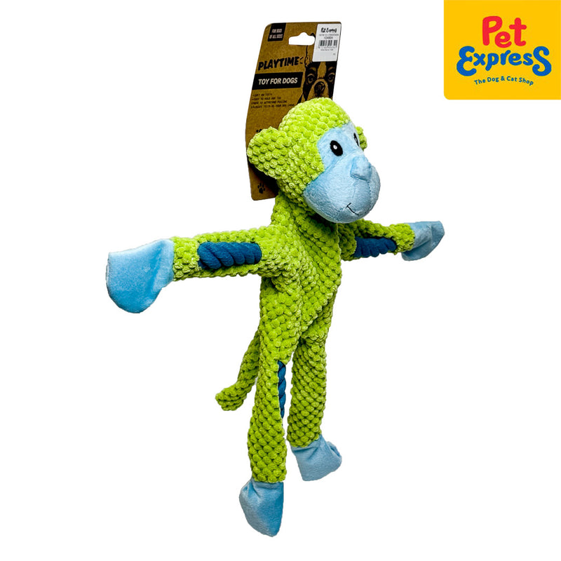 Playtime Monkey Rope Dog Toy Green – Pet Express