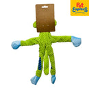 Playtime Monkey Rope Dog Toy Green