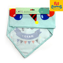 Pet Party Birthday Boy Drool Towel Bandana Dog Costume Blue
