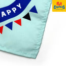 Pet Party Birthday Boy Drool Towel Bandana Dog Costume Blue