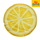 Pet Express Round Cooling Mat for Dogs and Cats Lemon
