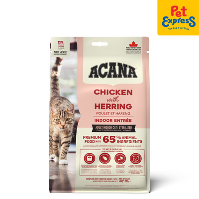Acana Adult Indoor Entrée Dry Cat Food 340g