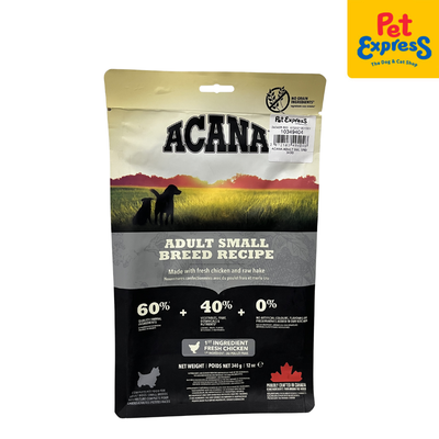 Acana Adult Small Breed Dry Dog Food 340g
