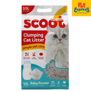 Scoot Clumping Baby Powder Cat Litter 10L