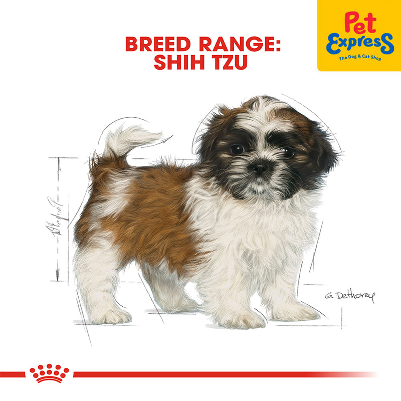 Royal Canin Breed Health Nutrition Puppy Shih Tzu Dry Dog Food 500g