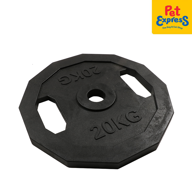 [FOR PRE-ORDER] Bite Me For the Gainz - Barbell Dog Toy Black