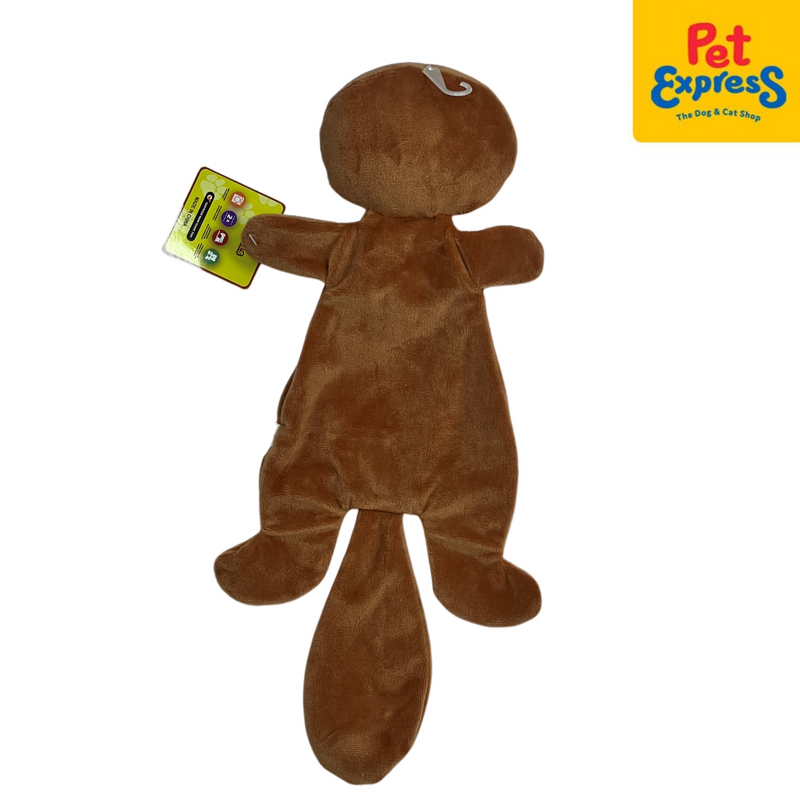 Pet Pals Plush Squeaky Sloth Dog Toy 45cm
