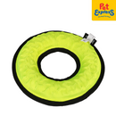 FOR PRE-ORDER Bite Me Tug-O-War - Loop Dog Toy Yellow Green