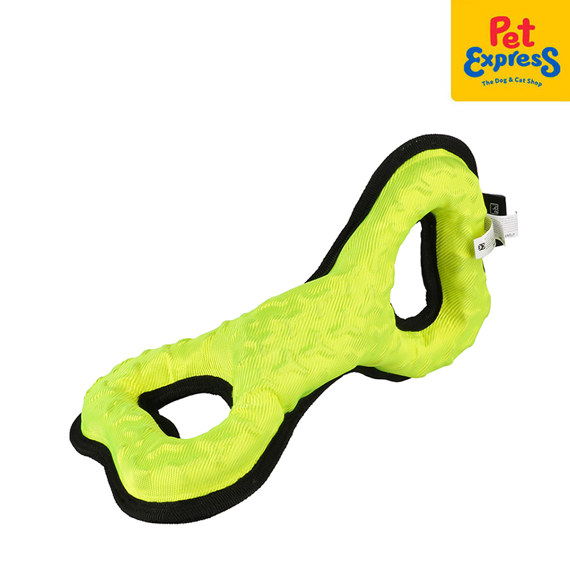 [FOR PRE-ORDER] Bite Me Tug-O-War - Twisted Dog Toy Yellow Green