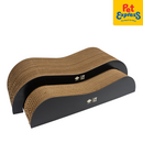 I Love Happy Cats Archie - Cardboard Scratcher Lounge Brown Black