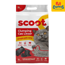 Scoot Clumping Unscented Activated Charcoal Cat Litter 5L
