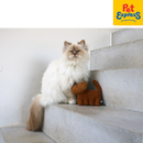 I Love Happy Cats Zoey - Refillable Cat Kicking Cat Toy Brown