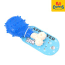 Approved Chicken Leg with Spike Dog Toy Blue