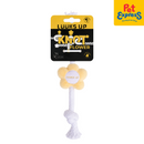Happy Pet Luuks Up Flower Knot Dog Toy