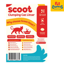Scoot Clumping Baby Powder Cat Litter 2.5L
