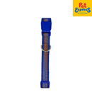 Lucky Dog Reflective 25m Dog Collar Large Royal Blue