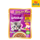 Whiskas Kitten Tasty Mix Seafood Cocktail and Carrots Wet Cat Food 70g (Single)