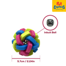 Lucky Dog CC Ball Dog Toy Medium Multicolor