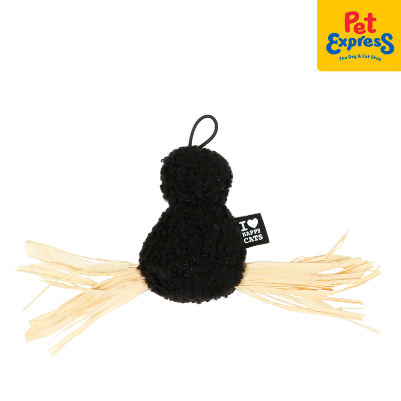 [FOR PRE-ORDER] I Love Happy Cats Jave - Spider Cat Toy Black