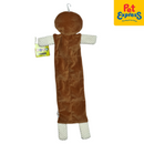 Pet Pals Plush Squeaky Flat Sloth Dog Toy 52cm
