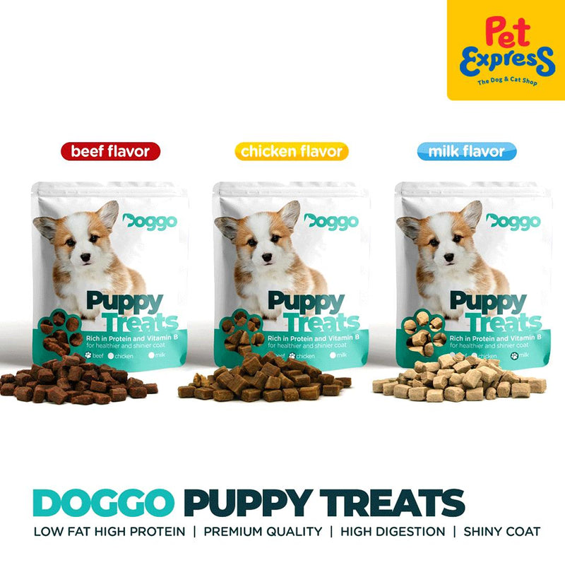 Doggo Puppy Cubes Milk Dog Treats 87g