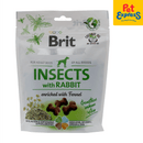 Brit Care Adult Rabbit Crunchy Snack Insect Dog Treats 200g