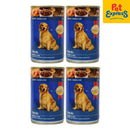 BUY 4 SmartHeart Chicken and Liver Wet Dog Food 400g (4 cans)