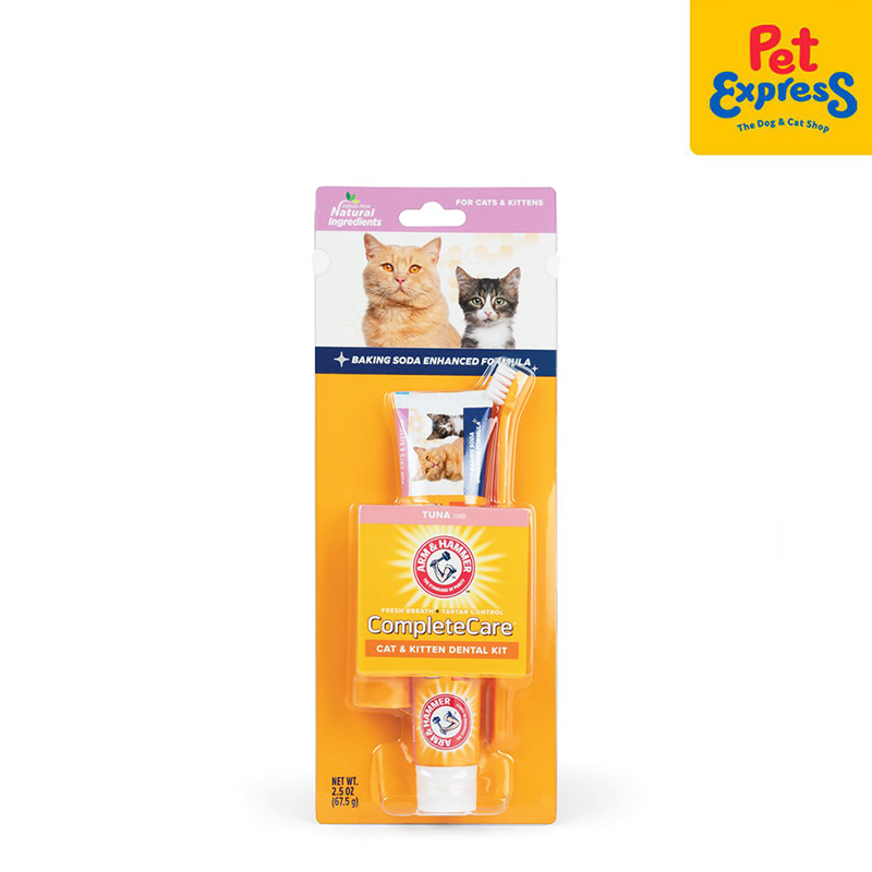 Arm and Hammer Complete Care Tuna Cat and Kitten Dental Kit 67.5g