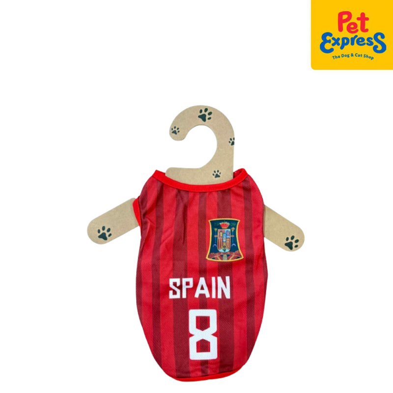 Pet Express Sando Jersey Spain Dog Apparel Large