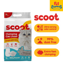 Scoot Clumping Baby Powder Cat Litter 5L