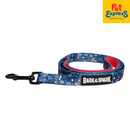 Bark and Spark Team Mickey Dog Leash Medium Blue