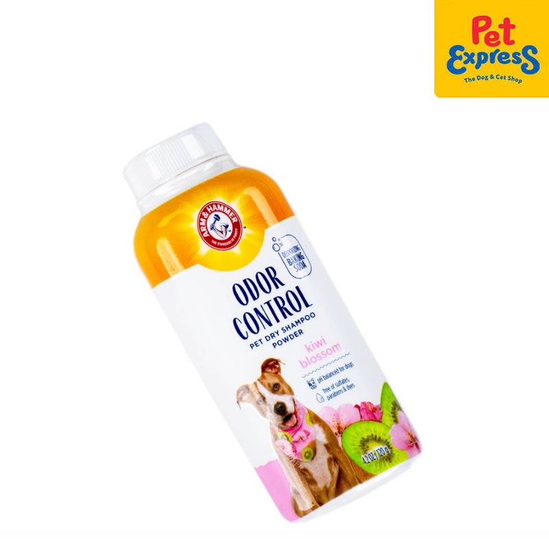 Arm and Hammer Odor Control Kiwi Blossom Pet Dry Shampoo 120g