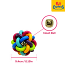 Lucky Dog CC Ball Dog Toy Medium Multicolor