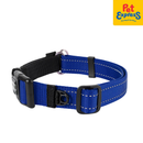 EzyDog Checkmate Dog Collar Large Blue