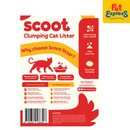 Scoot Clumping Unscented Activated Charcoal Cat Litter 10L