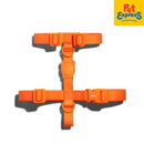 Zee.Dog Neopro Dog H-Harness Large Tangerine