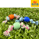 Lucky Dog Double Dental Rope Dog Toy Green