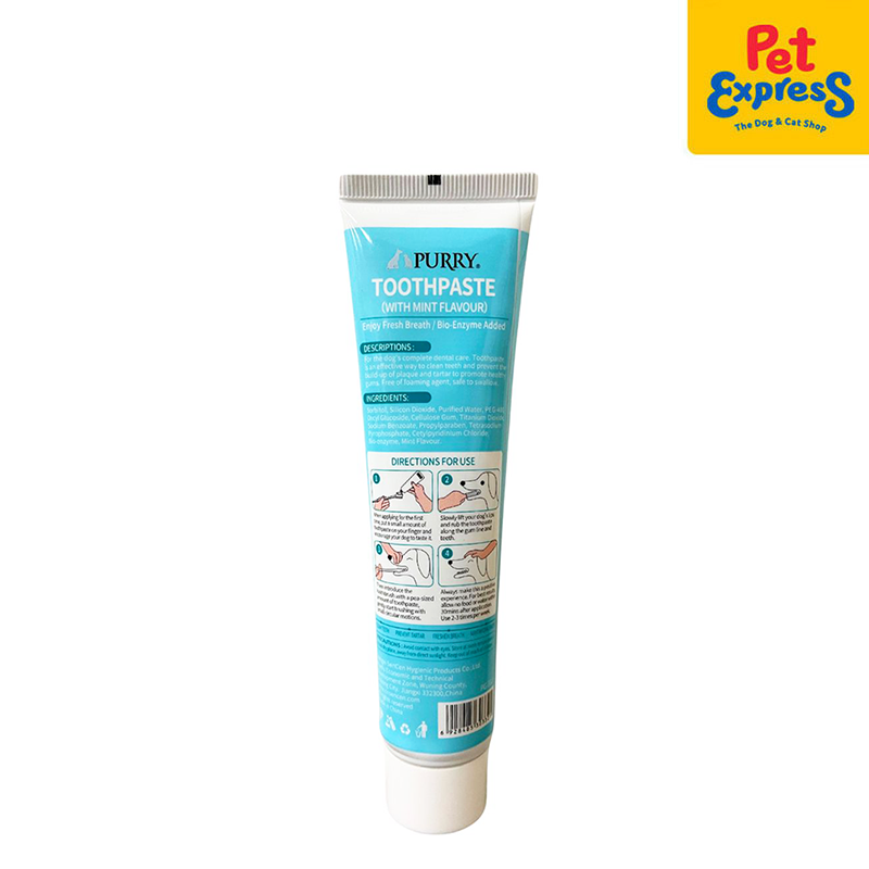 Purry Mint Toothpaste for Dogs 90g