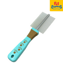 Lucky Dog Double-Sided Steel Pet Comb