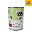 Jerky Time Beef Chunks in Gravy Wet Dog Food 375g (2 cans)