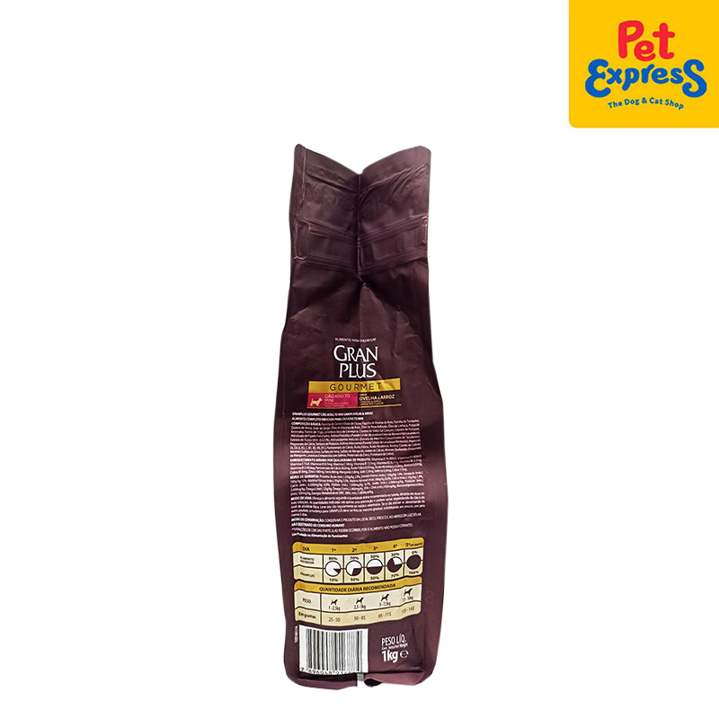 GranPlus Gourmet Puppy Mini Lamb and Rice Dry Dog Food 3kg