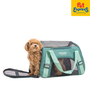 Lucky Dog Mesh Pet Carrier with Shoulder Strap Green