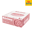 M-Pets Serene Ceramic Rose Pet Bowl Pink Coral