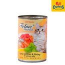 Feline Gourmet Tuna Sardines and Shrimp Salmon Jelly Wet Cat Food 400g (Single)