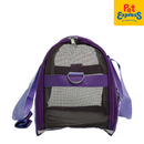 Lucky Dog Mesh Pet Carrier with Shoulder Strap Violet