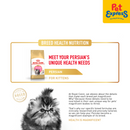 Royal Canin Feline Breed Nutrition Kitten Persian Dry Cat Food 400g